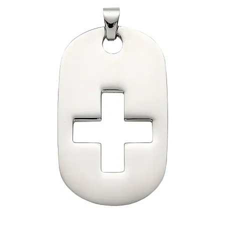 TRIBUTE, Ανδρικό Μενταγιόν, Ταυτότητα από ανοξείδωτο ατσάλι