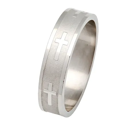 TRIBUTE, Ανδρική Βέρα από ανοξ.ατσάλι