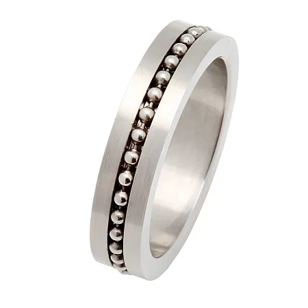 TRIBUTE, Ανδρική Βέρα από ανοξ.ατσάλι