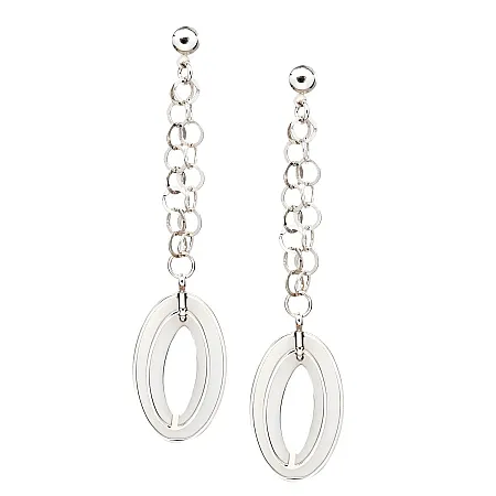 silverline, Ασημένια, Γυναικεία Σκουλαρίκια