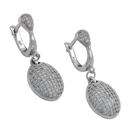 silverline, Ασημένια Γυναικεία Σκουλαρίκια