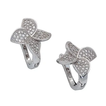 silverline, Ασημένια Γυναικεία Σκουλαρίκια