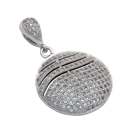 silverline, Ασημένιο Γυναικείο Μενταγιόν