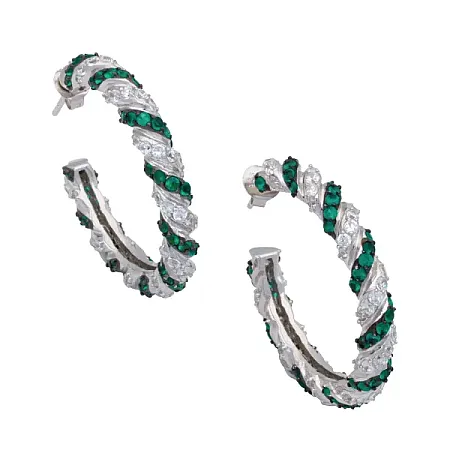 silverline, Ασημένια Γυναικεία Σκουλαρίκια