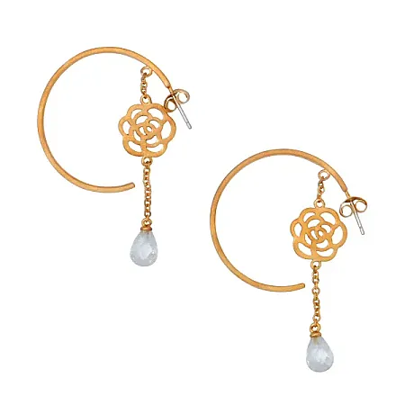 silverline, Ασημένια Γυναικεία Σκουλαρίκια