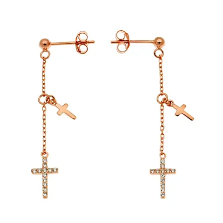 silverline, Ασημένια Γυναικεία Σκουλαρίκια