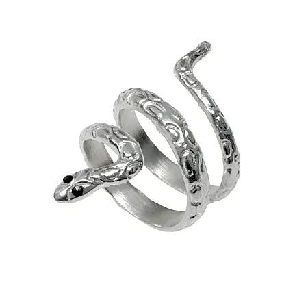 silverline, Ασημένιο Γυναικείο Δαχτυλίδι φίδι
