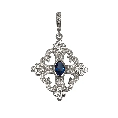 silverline, Ασημένιο Γυναικείο Μενταγιόν