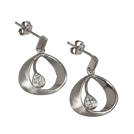 silverline, Ασημένια Γυναικεία Σκουλαρίκια