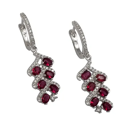 silverline, Ασημένια Γυναικεία Σκουλαρίκια