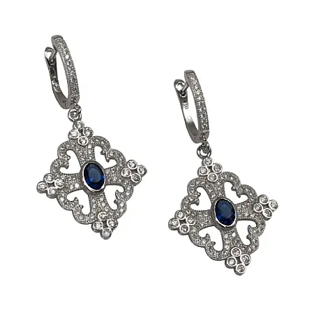 silverline, Ασημένια Γυναικεία Σκουλαρίκια