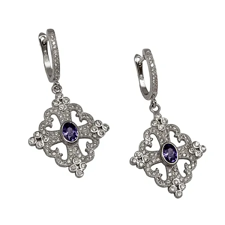 silverline, Ασημένια Γυναικεία Σκουλαρίκια