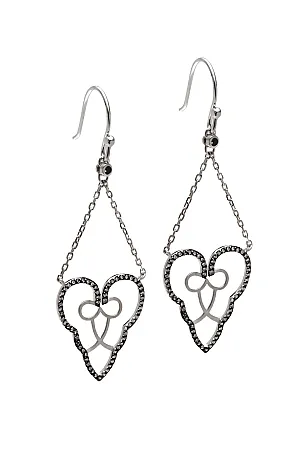 silverline, Ασημένια Γυναικεία Σκουλαρίκια