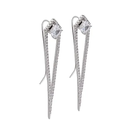 silverline, Ασημένια Γυναικεία Σκουλαρίκια