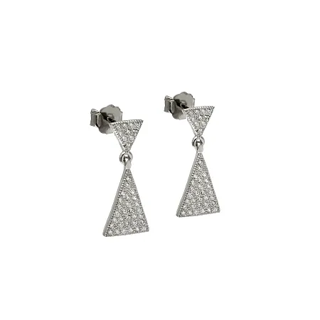 silverline, Ασημένια Γυναικεία Σκουλαρίκια