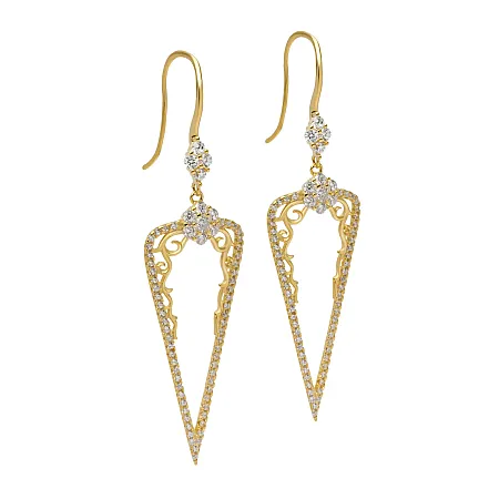 silverline, Ασημένια Γυναικεία Σκουλαρίκια