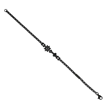 TRIBUTE, Aνδρικό Βραχιόλι από Ανοξείδωτο Ατσάλι, 21cm