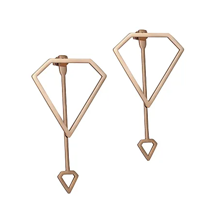 silverline, Γυναικεία Σκουλαρίκια από Ανοξείδωτο Ατσάλι