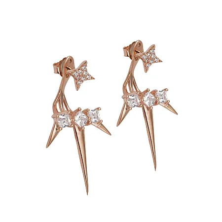 silverline, Ασημένια Γυναικεία Σκουλαρίκια