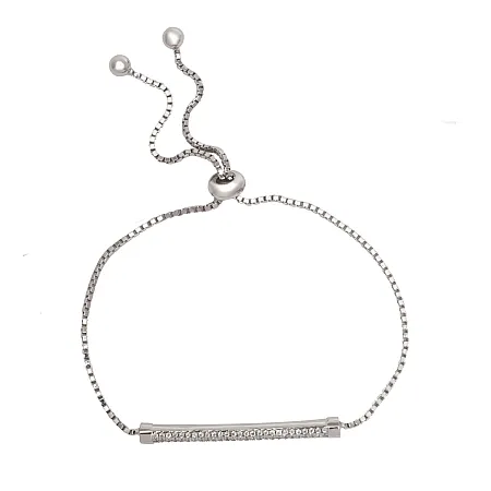 silverline, Ασημένιο Γυναικείο Βραχιόλι με μάτι βασκανίας