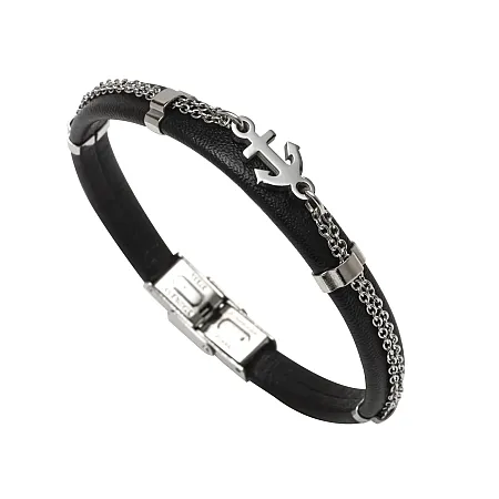 TRIBUTE, Ανδρικό Βραχιόλι Από ανοξείδωτο ατσάλι