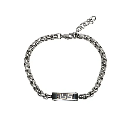 TRIBUTE, Ανδρικό Βραχιόλι Από ανοξείδωτο ατσάλι