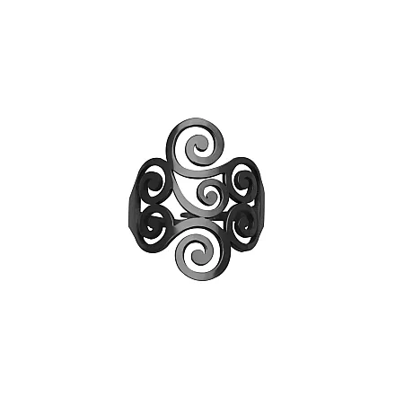 silverline, γυναικείο δαχτυλίδι από ανοξείδωτο ατσάλι