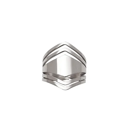 silverline, γυναικείο δαχτυλίδι από ανοξείδωτο ατσάλι