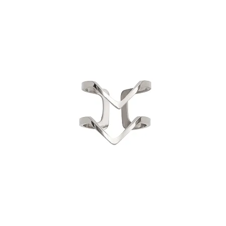 silverline, γυναικείο δαχτυλίδι από ανοξείδωτο ατσάλι