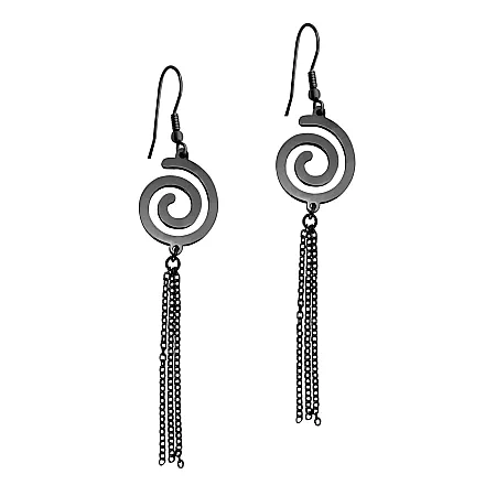 silverline, γυναικεία σκουλαρίκια από ανοξείδωτο ατσάλι