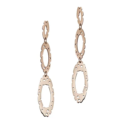 silverline, γυναικεία σκουλαρίκια από ανοξείδωτο ατσάλι