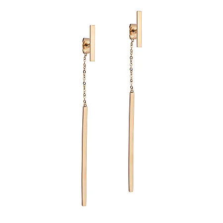 silverline, γυναικεία σκουλαρίκια από ανοξείδωτο ατσάλι