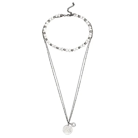 silverline, γυναικείο κολιέ από ανοξείδωτο ατσάλι