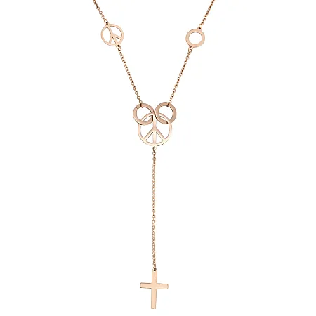 silverline, γυναικείο κολιέ από ανοξείδωτο ατσάλι