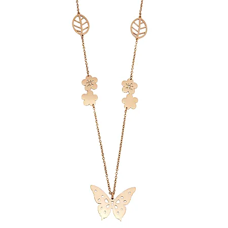 silverline, γυναικείο κολιέ από ανοξείδωτο ατσάλι