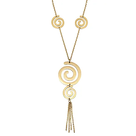 silverline, γυναικείο κολιέ από ανοξείδωτο ατσάλι