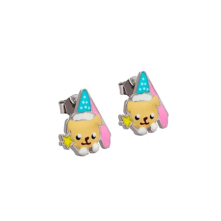 Ασημένια σκουλαρίκια woofie