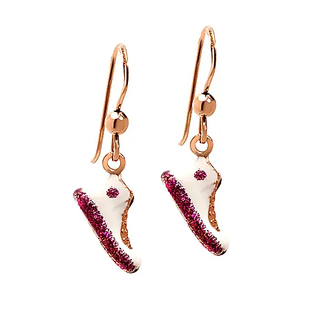 Ασημένια σκουλαρίκια woofie