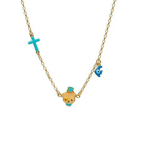 Ασημένιο κολιέ woofie