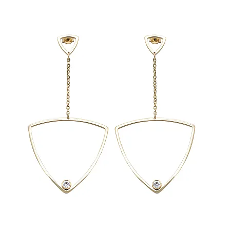 silverline, γυναικεία ,σκουλαρίκια, από, ανοξείδωτο ,ατσάλι,