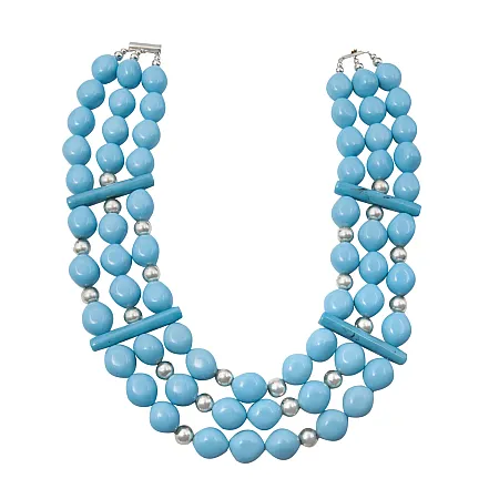 silverline,, ασημένιο, γυναικείο, κολιέ, 925 με τιρκουαζ,