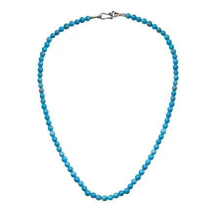 silverline, ασημένιο, unisex, κολιέ, 925 με χαολίτη, 45εκατοστών,