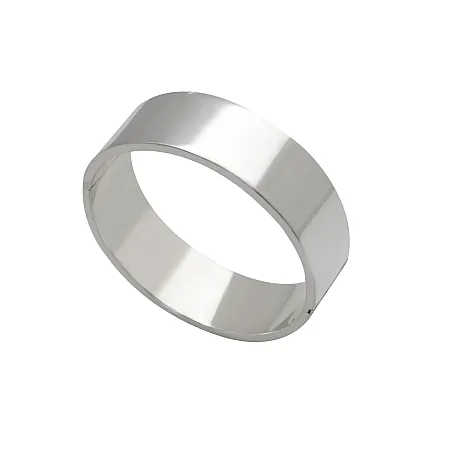 TRIBUTE, ασημένια, unisex, χειροπέδα, πάχους, 20χιλιοστών, διάμετρος, 6,6εκατοστά,