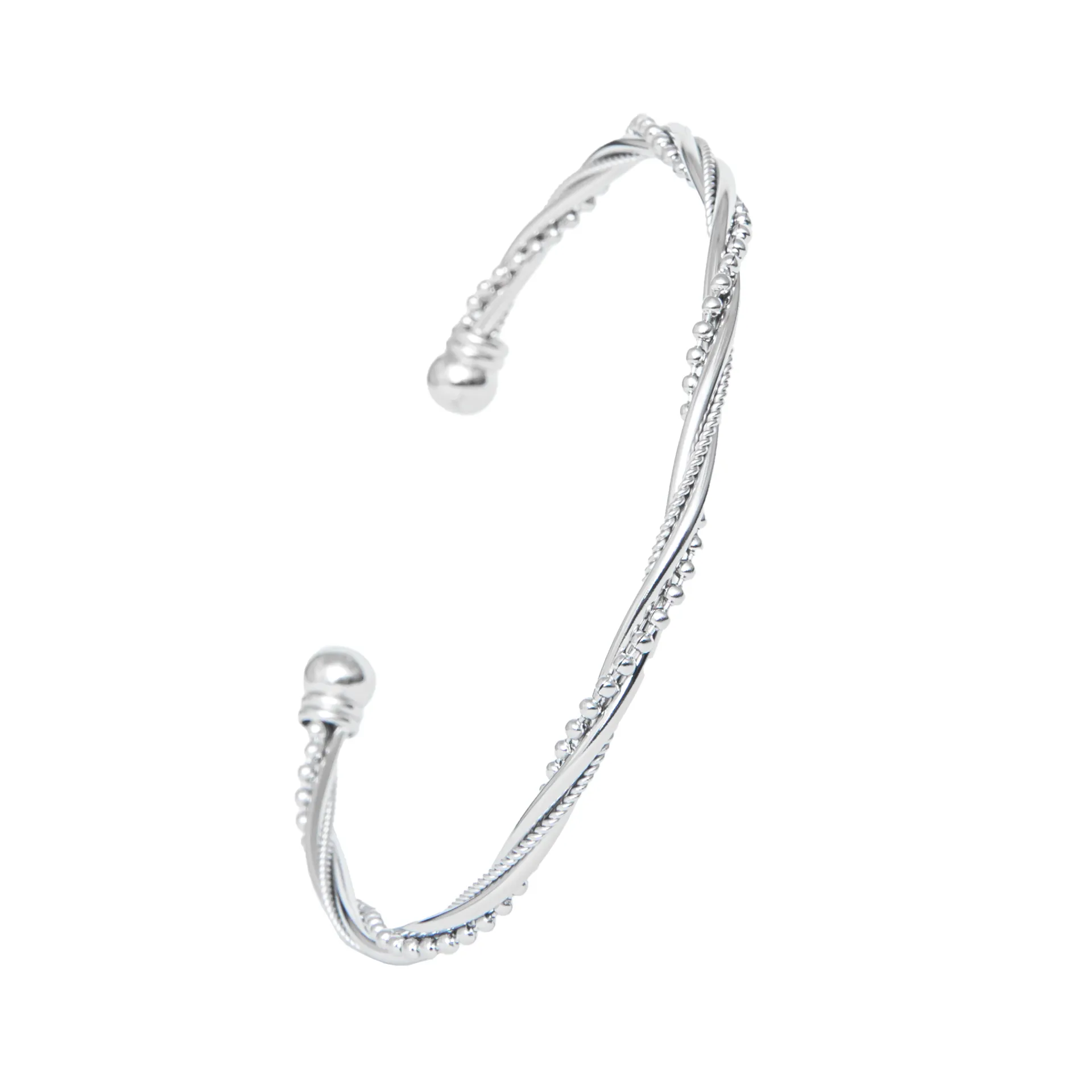 Βραχιόλι, χειροπέδα, γυναικεία, από ανοξείδωτο ατσάλι, silverline, 0230448702,